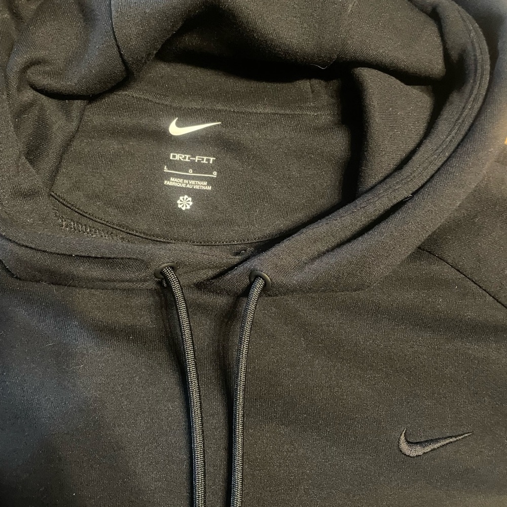 Nike Black Dri-FIT Pullover Hoodie